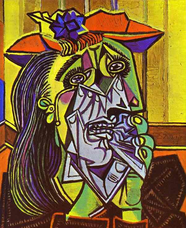Picasso: Weeping Woman 1937